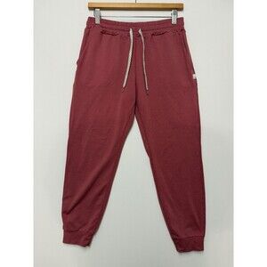 Vuori Dreamknit Jogger Pants Womens Small Rose Pink Performance VW303